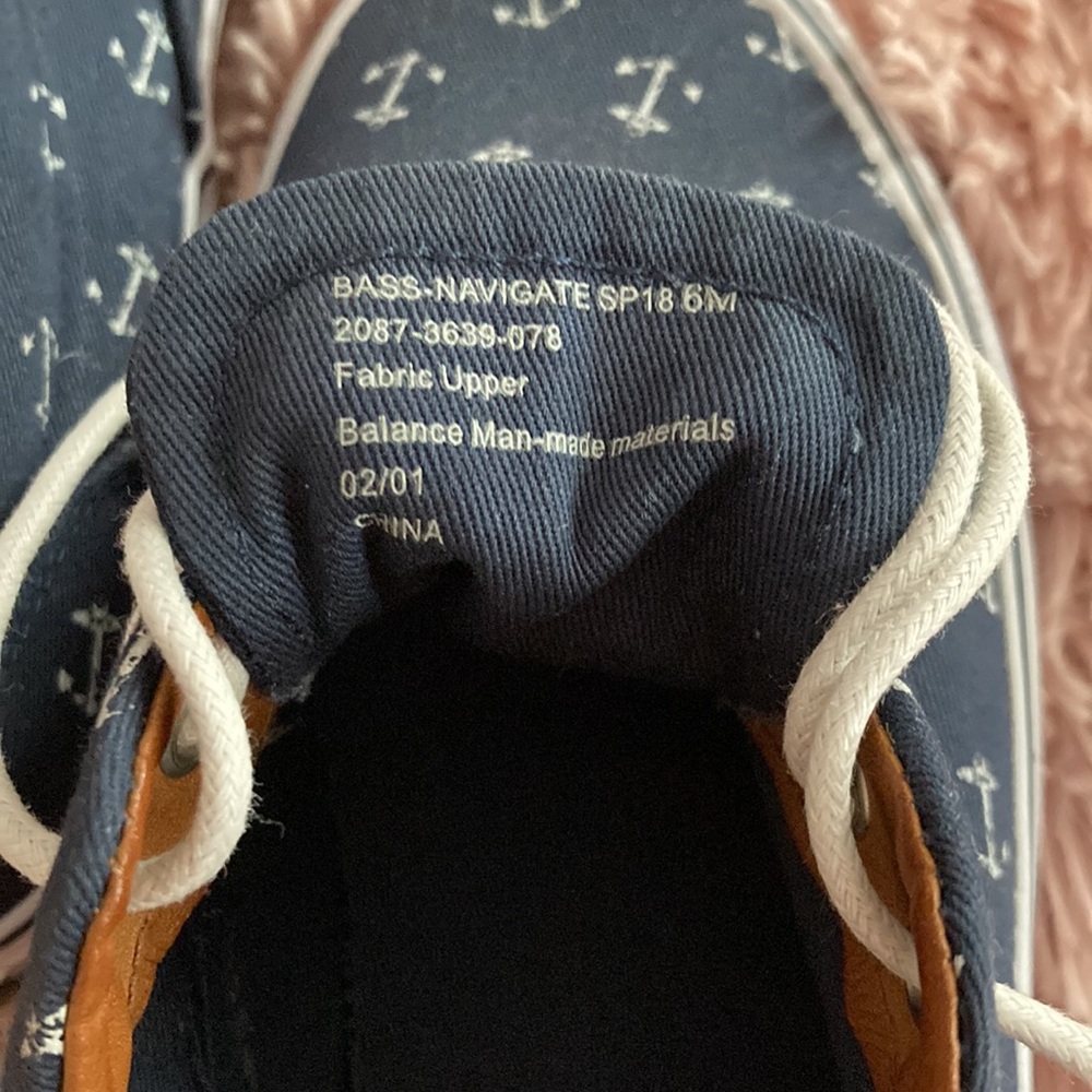 Bass nautical sneakers size 6 - Picture 5 of 6